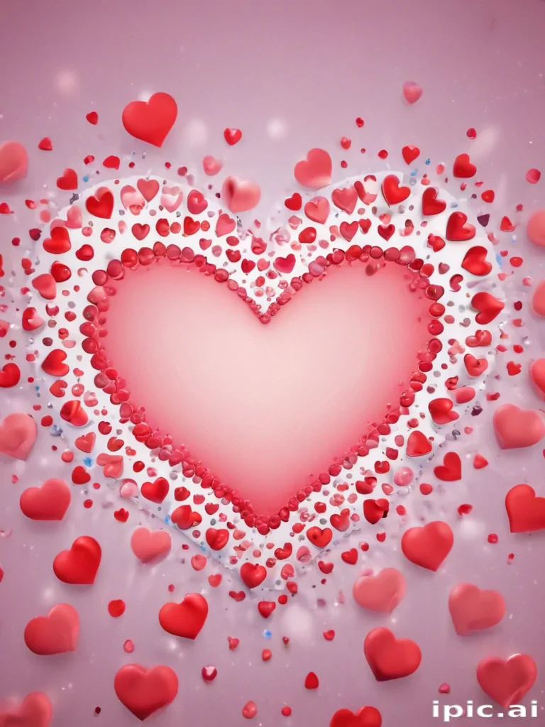 cute heart background
