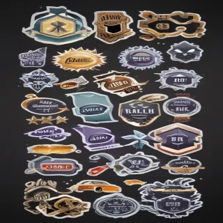 stickers with transparent background