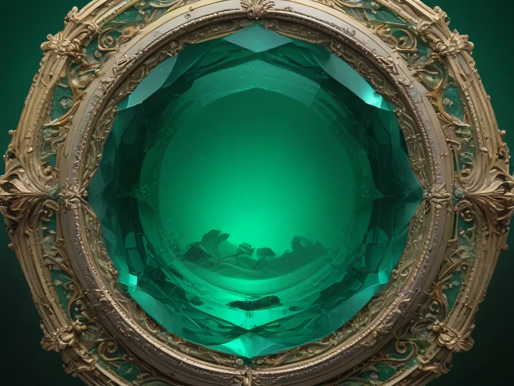 emerald green bg