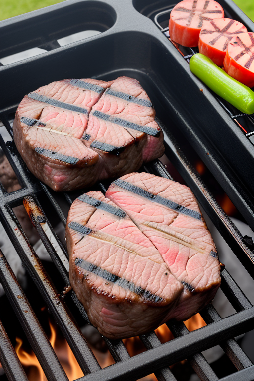 beef cube steak on grill