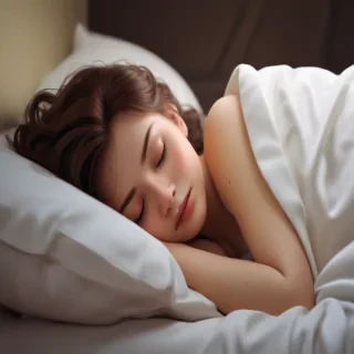 cartoon people sleeping