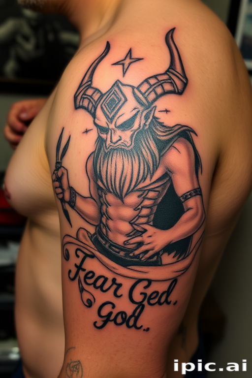 fear god tattoo