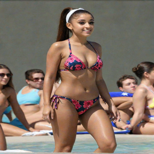 Ariana Grande in bikini
