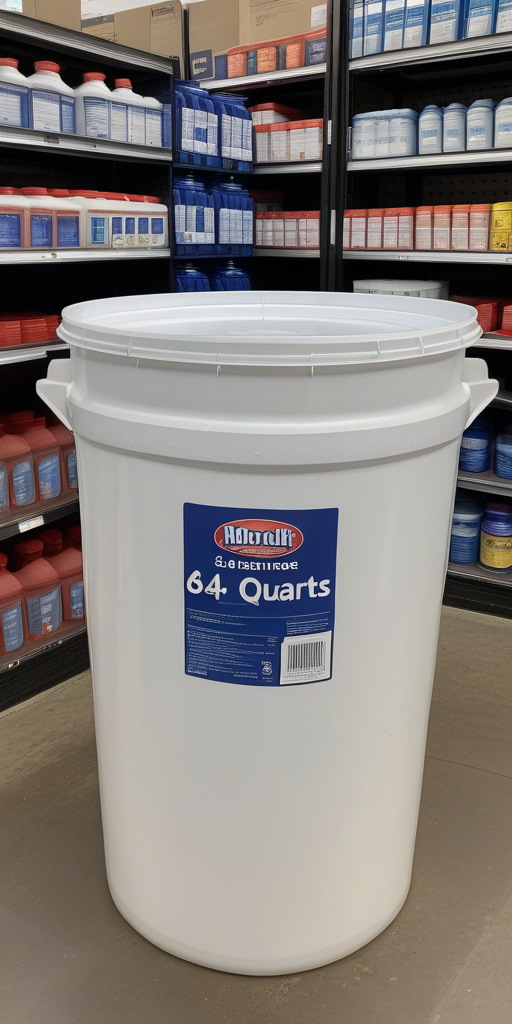 how many gallons is 64 quarts