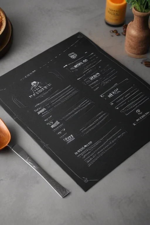 restaurant menu mockup free