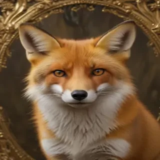 background fox