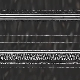 patterned line