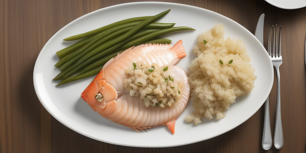 tilapia with crab meat stuffing