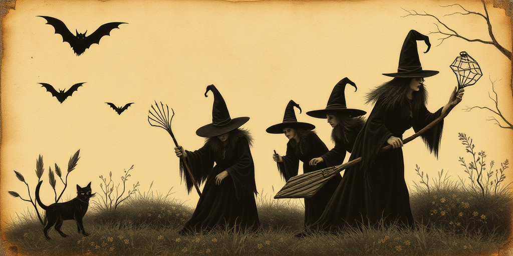vintage witches