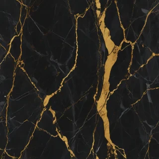 black and gold marble