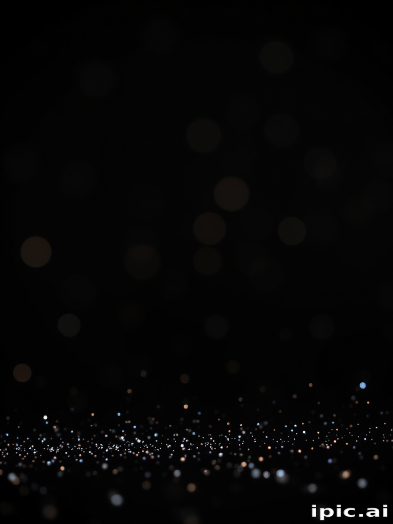glitter black background