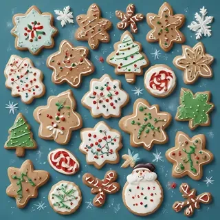 holiday cookie clipart