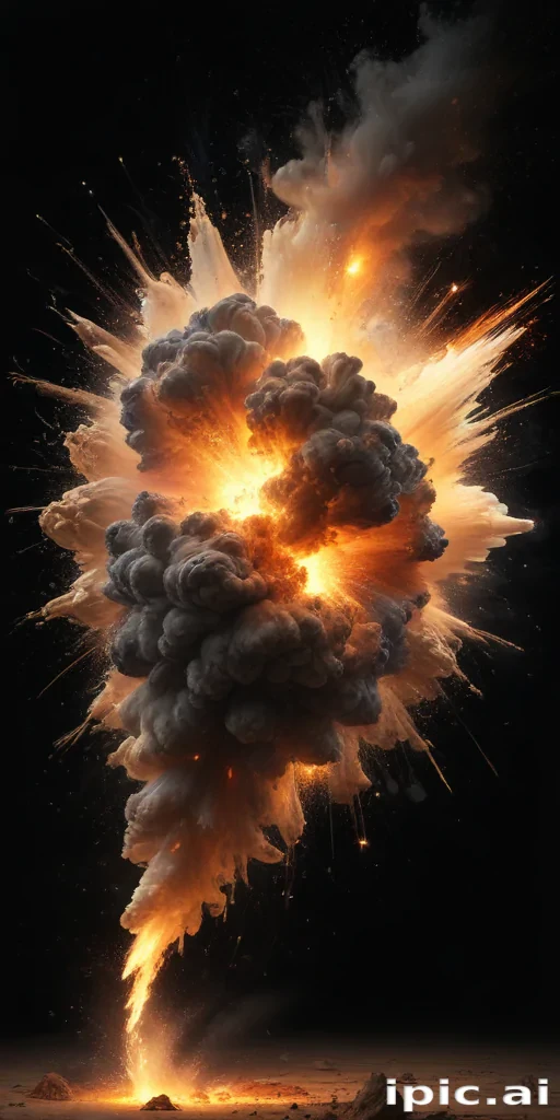 explosion transparent background