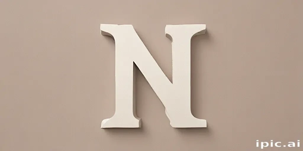 letter n