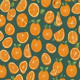 cute orange wallpaper