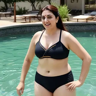 smriti irani in bikini