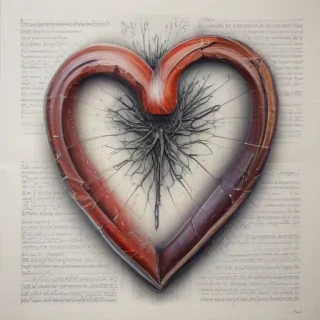 hand drawn heart