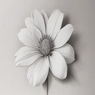 pencil drawings of flowers
