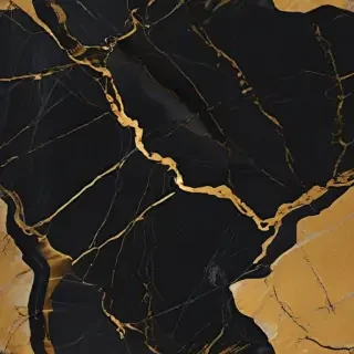 black and gold marble