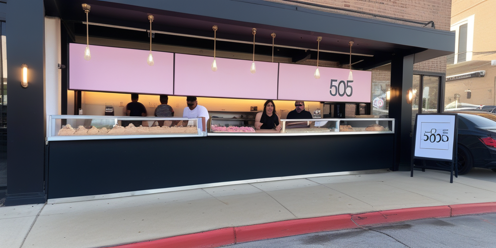 50 50 ice cream bar