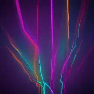 neon color background