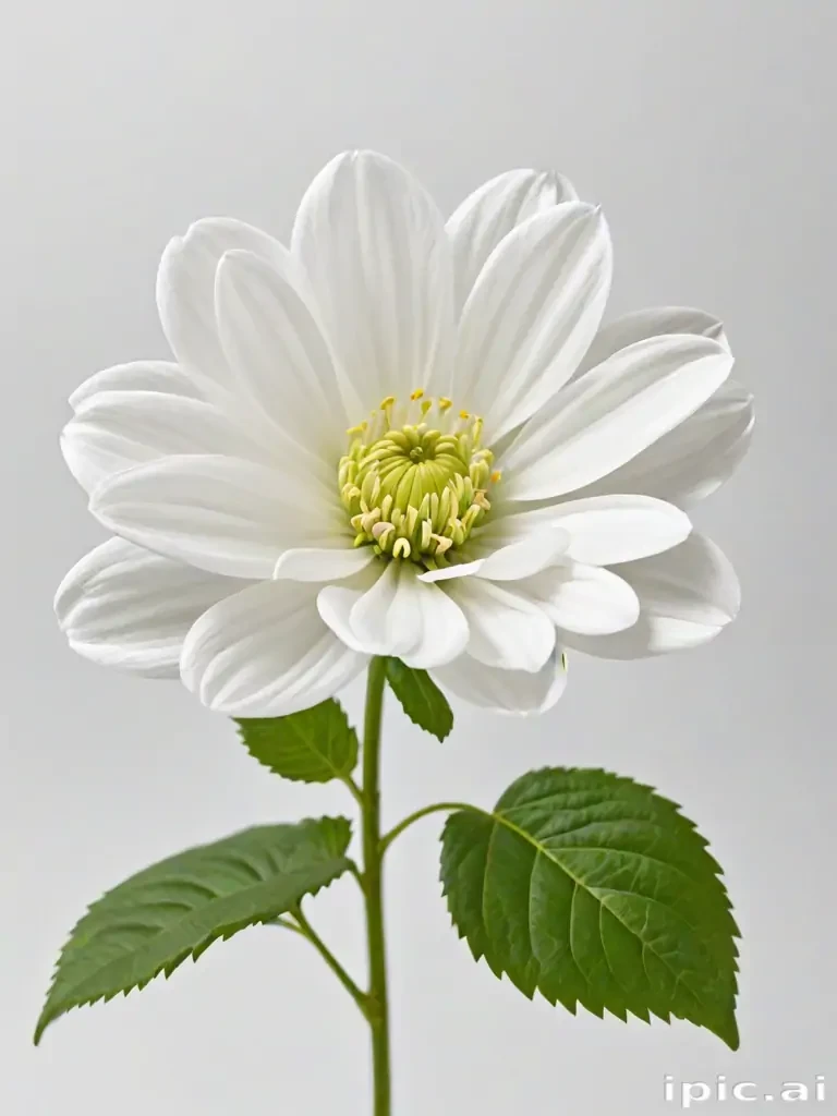 white flower transparent