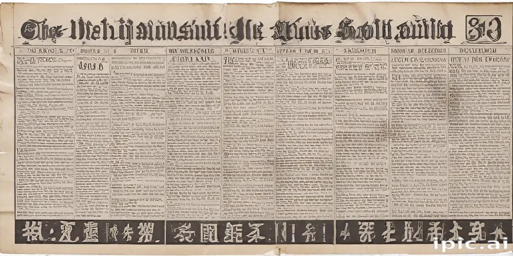 ripped newspaper png
