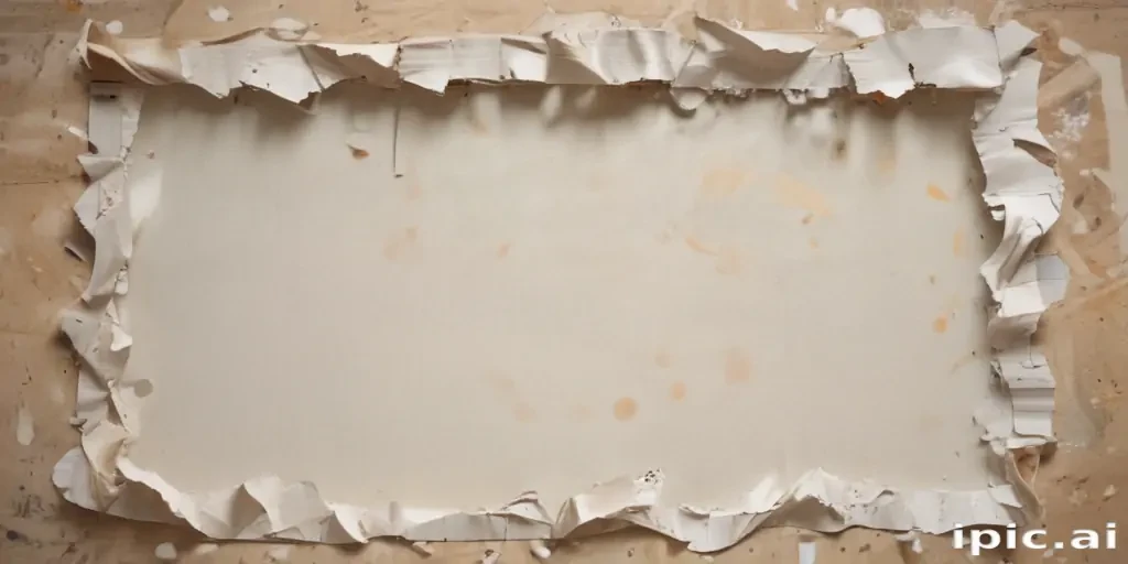 aesthetic ripped paper png