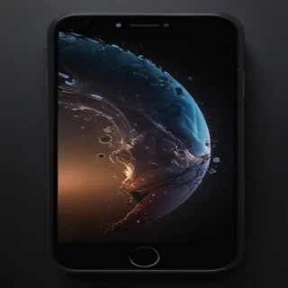 iphone black wallpaper
