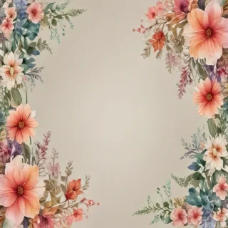 flowers border png