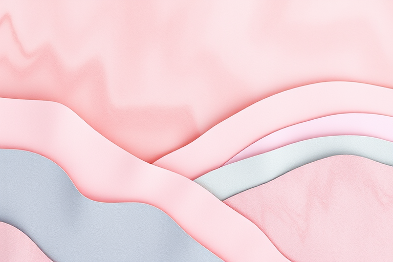 Create an abstract background featuring soft pastel colors in layers, incorporating a subtle chevron pattern, shot with a Canon EOS R5 at f/8, ISO 100, 35mm lens, in soft focus to enhance texture details and depth.