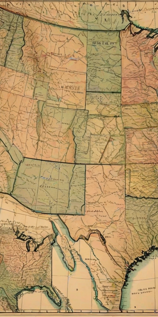 united states map
