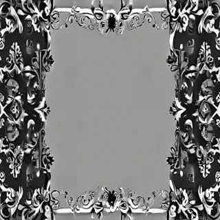 border clip art black and white