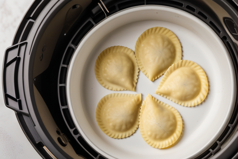 frozen ravioli in air fryer