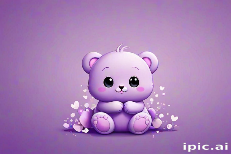 purple cute wallpaper