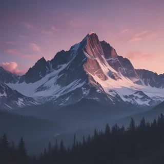aesthetic mountain wallpaper