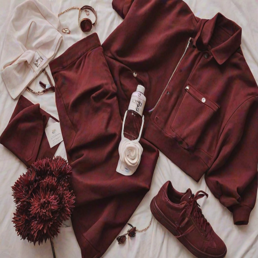 maroon aesthetic