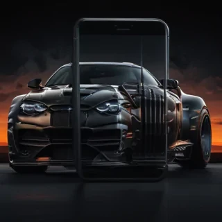 hd black wallpaper iphone