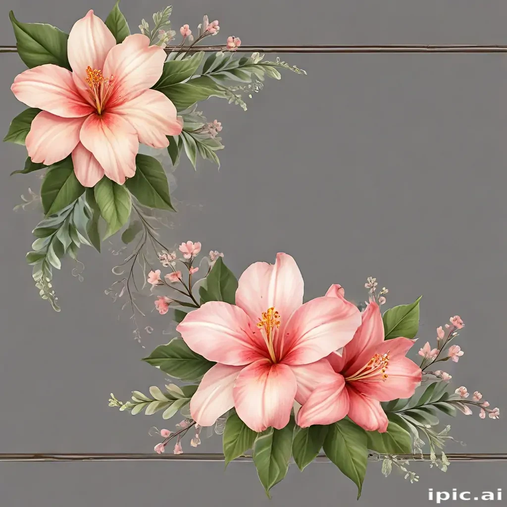 png border flower