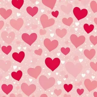 cute heart background