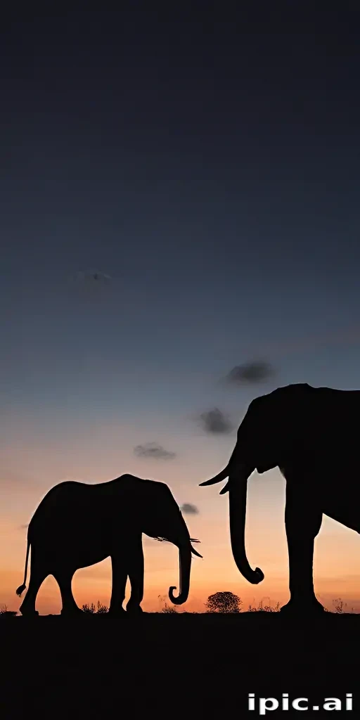 elephant silhouette