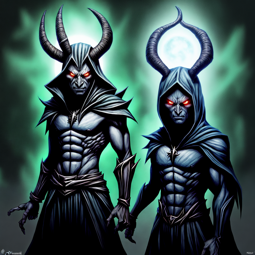 quero vc crie um personagem demonico mais basedo no asriel dremmur e ...