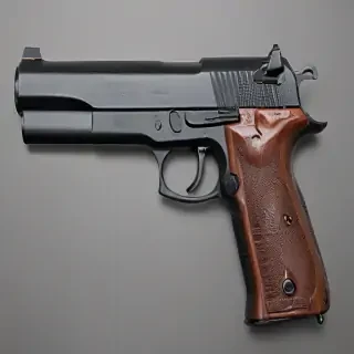 gun with no background