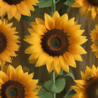 aesthetic sunflower background
