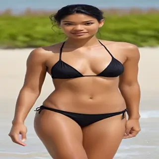 Chanel Iman in bikini