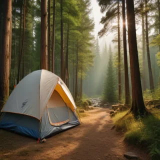camping background