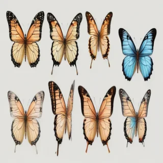 butterflies png