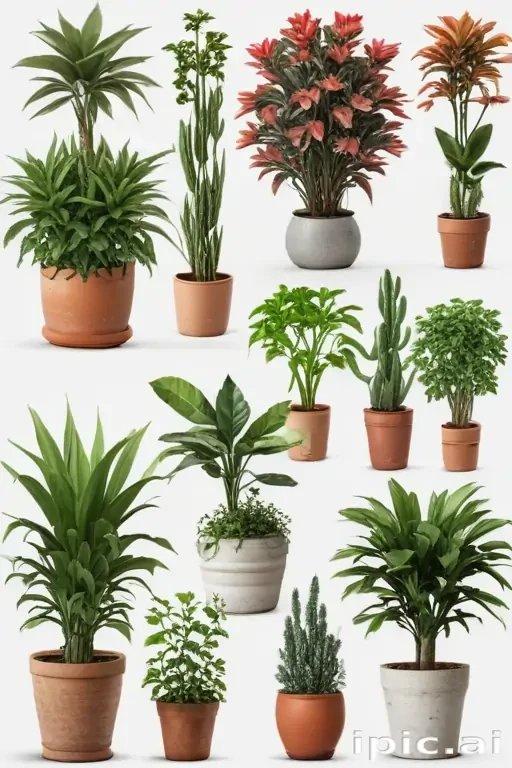 potted plants png
