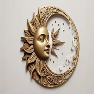 sun and moon