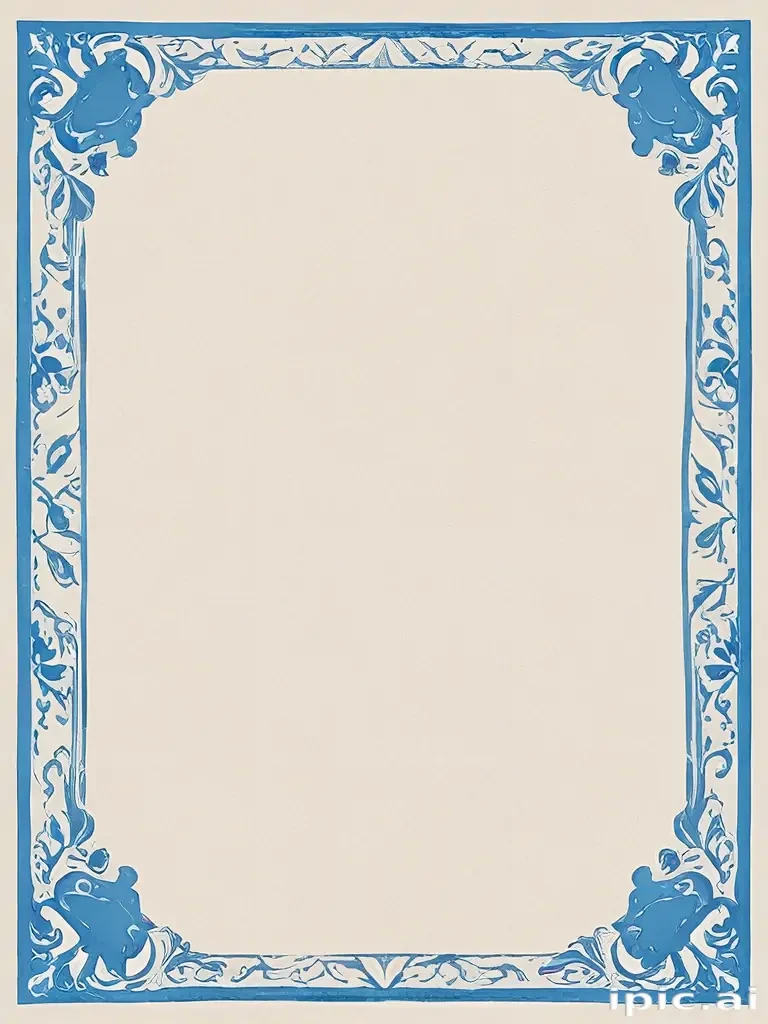 blue border png